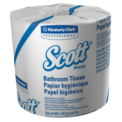 SCOTT® 2-Ply Standard Roll Bathroom Tissue - 80 Rolls per Case K